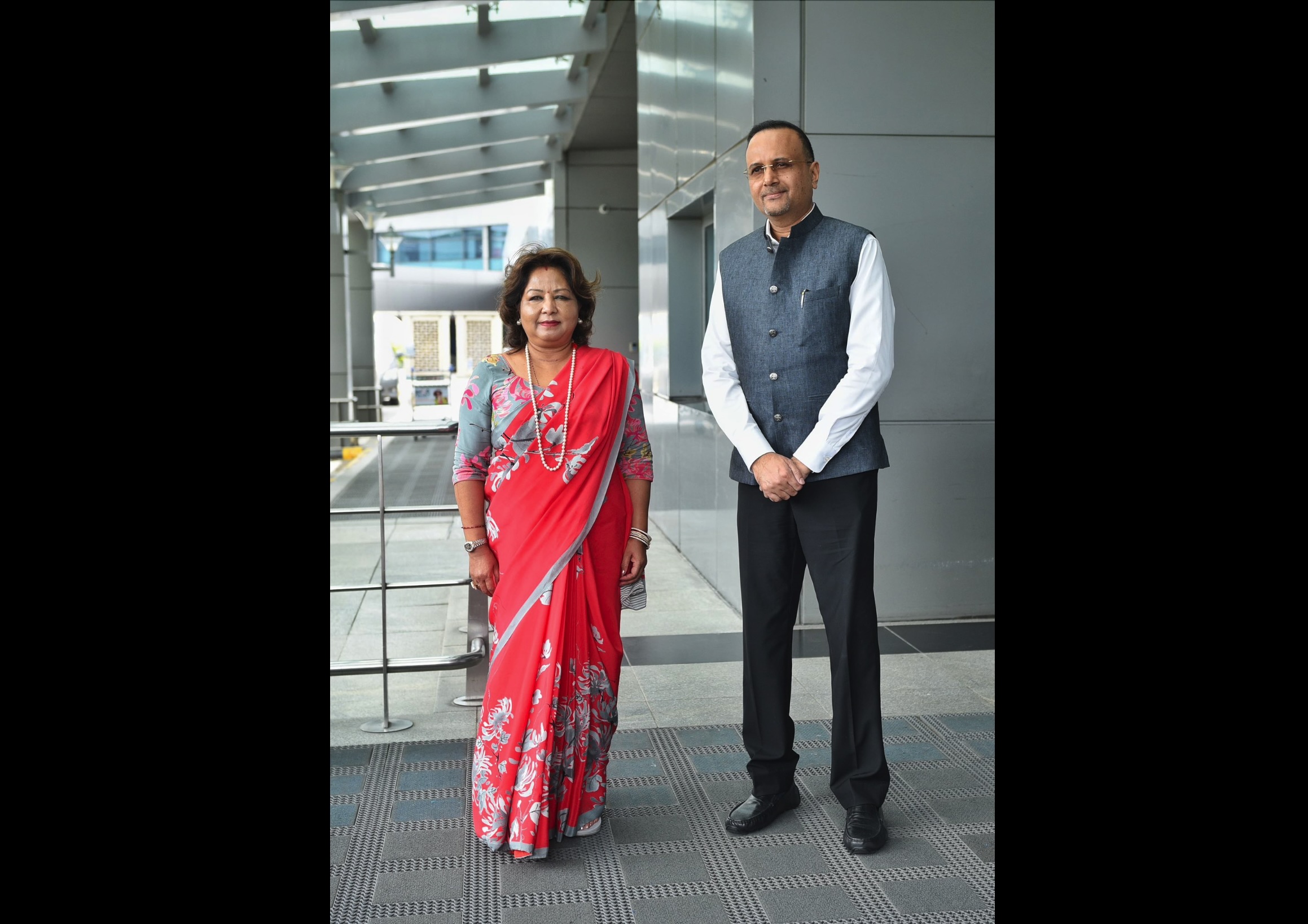 Nepal's Foreign Minister Arzu Rana Deuba Receives Warm Welcome in New Delhi