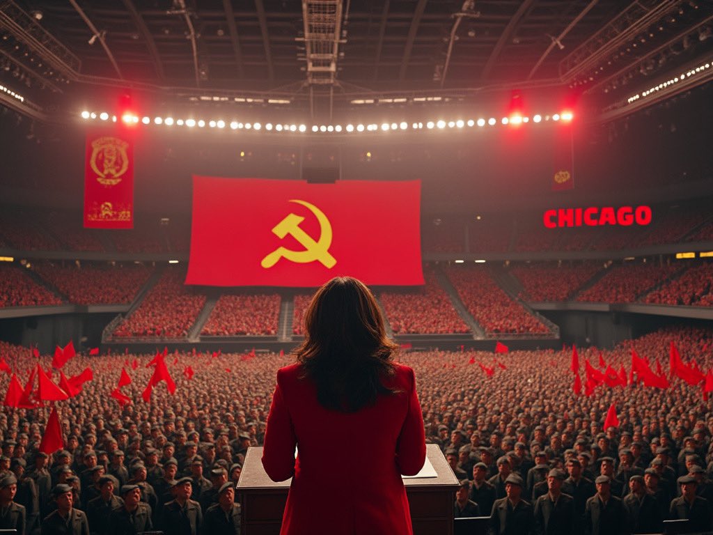 Trump's Controversial Image: Kamala Harris Accused of Communism, Nepal's Fake Communism Highlighted