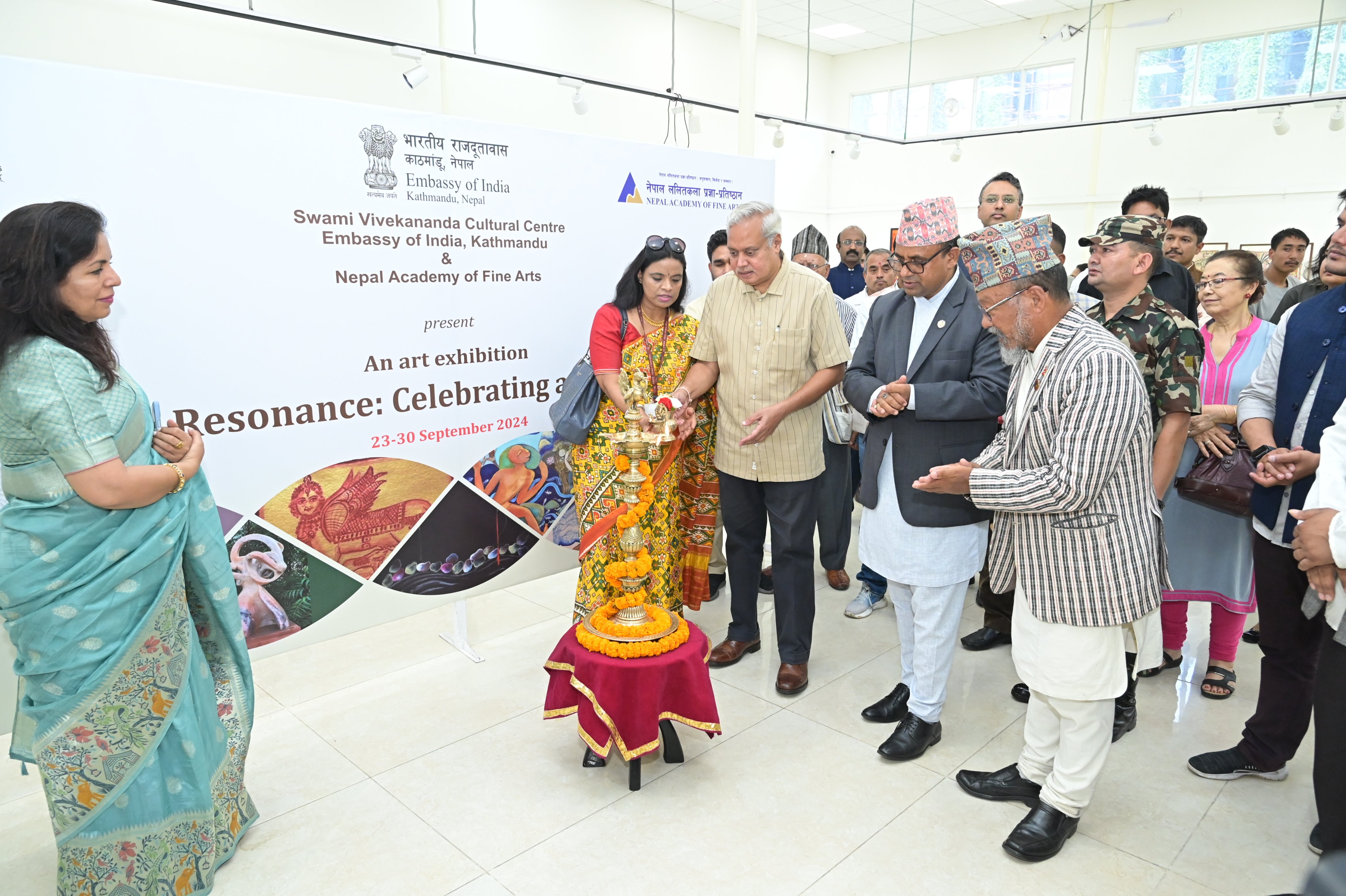 Indian Embassy Hosts Cultural Art Exhibition in Kathmandu