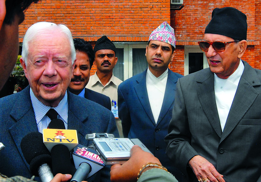 Former U.S. President Jimmy Carter Passes Away: Remembering His Contributions to Nepal's Peace Process