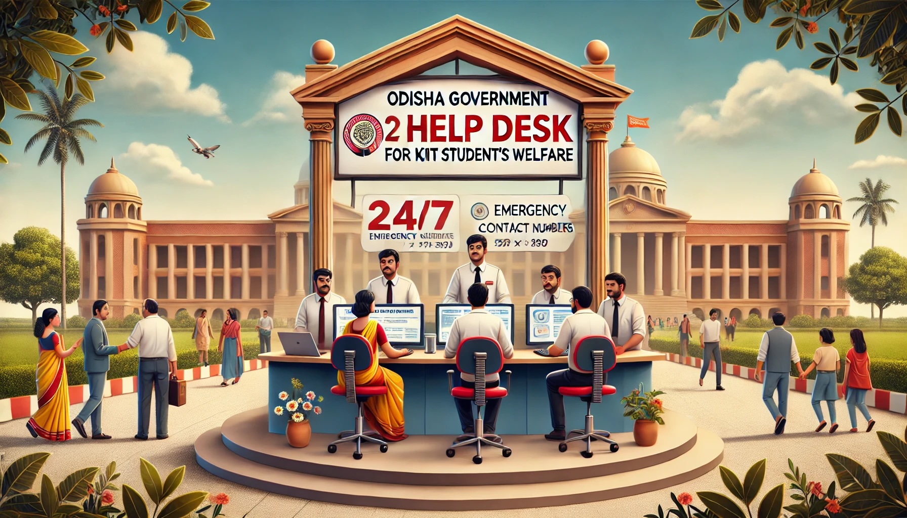 Odisha Government Sets Up 24/7 Help Desk for KIIT Students’ Welfare