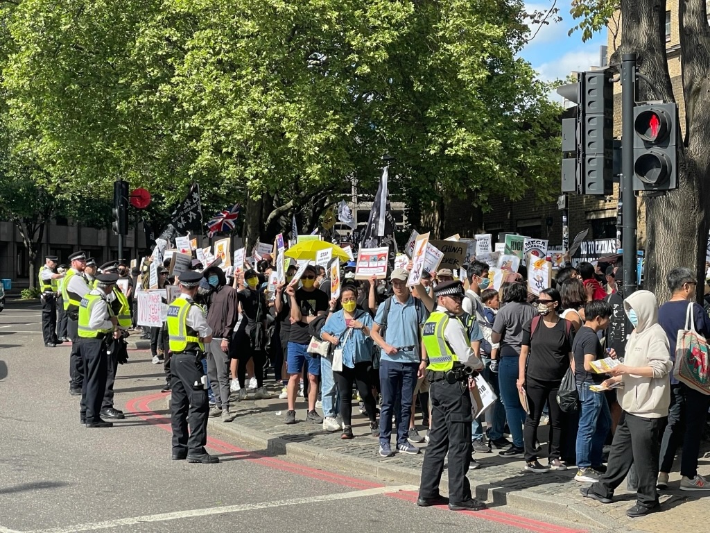 “Today, Everything Is Wrong”: Thousands Protest China’s Mega-Embassy Plans in London