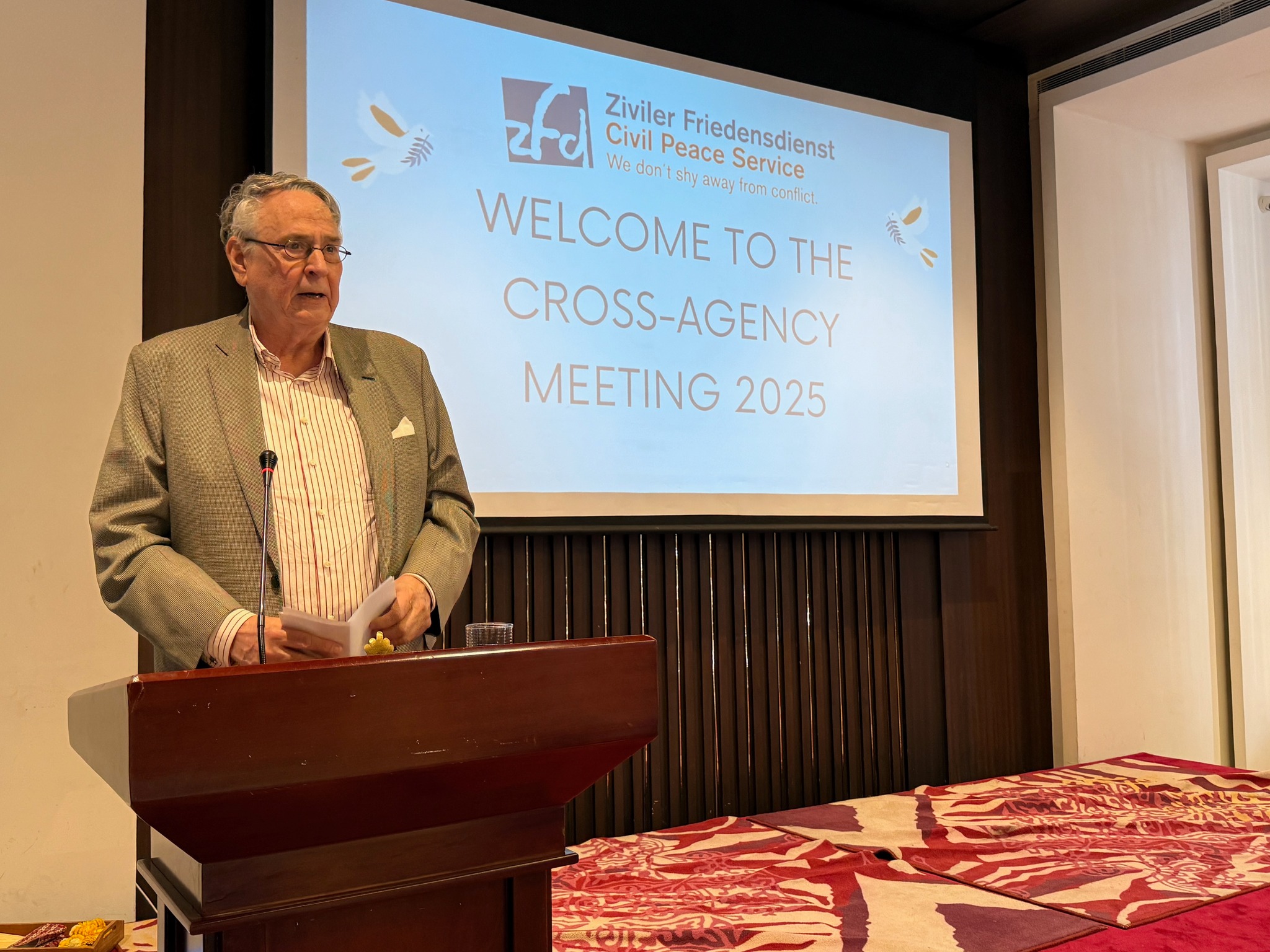 Dr. Michael Koch Takes Charge at German Embassy, Highlights Civil Peace Efforts