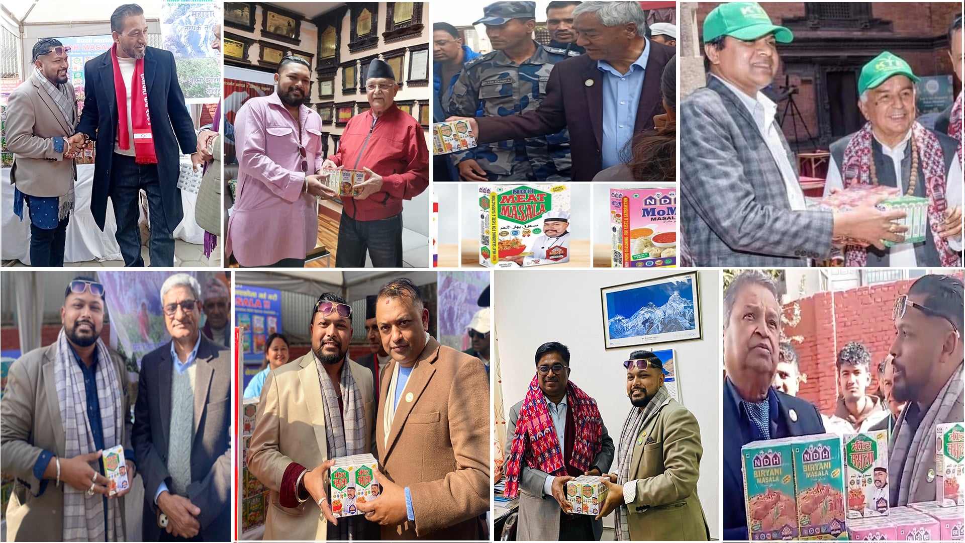 NDH Masala's Political Spice-Storm: President's Pic as Profile, Top Leaders as "Brand Ambassadors" Shakes Nepal