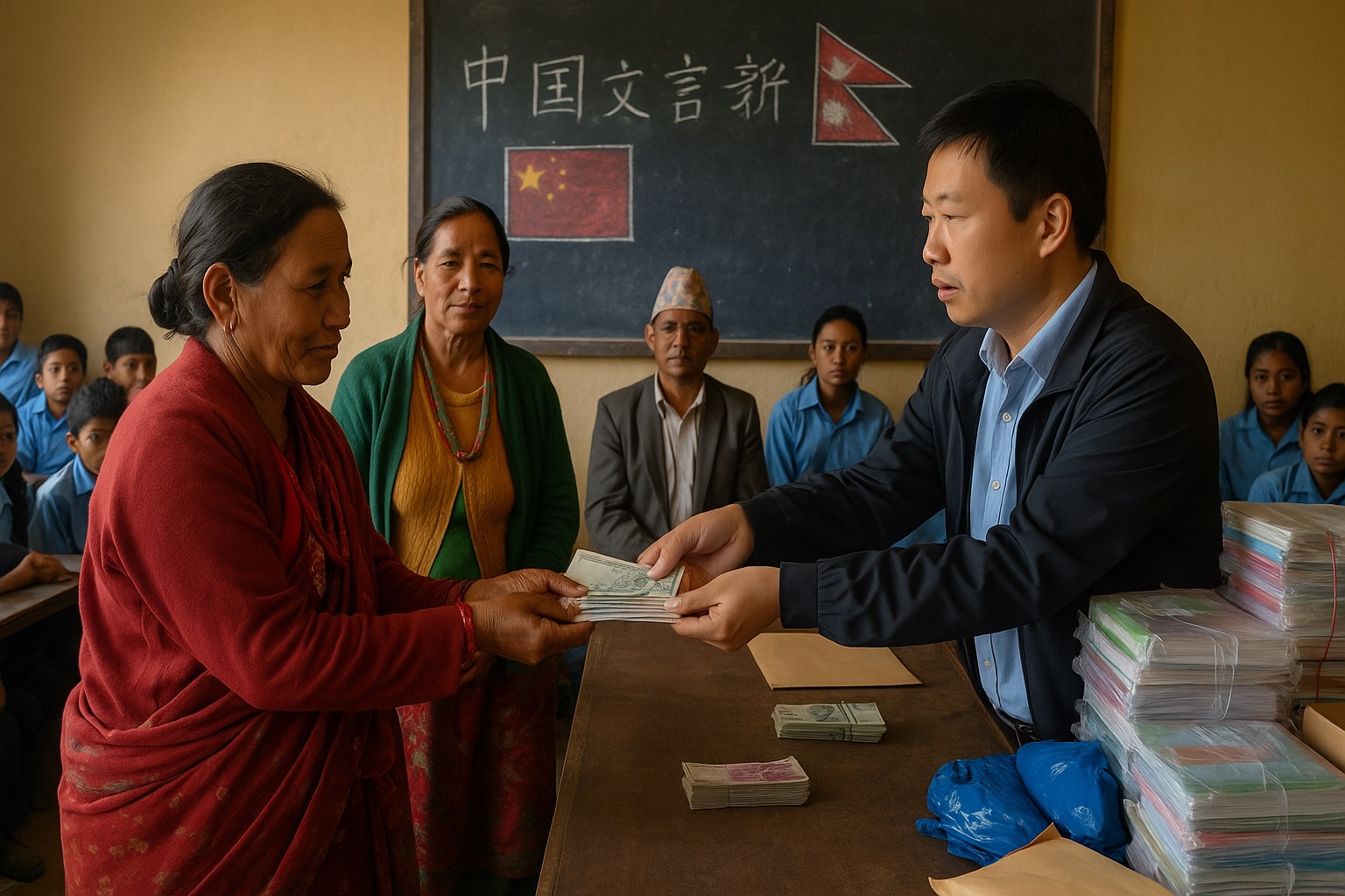 Chinese Company Distributes Funds Across Nepal Without Government Approval, Raising Sovereignty Concerns