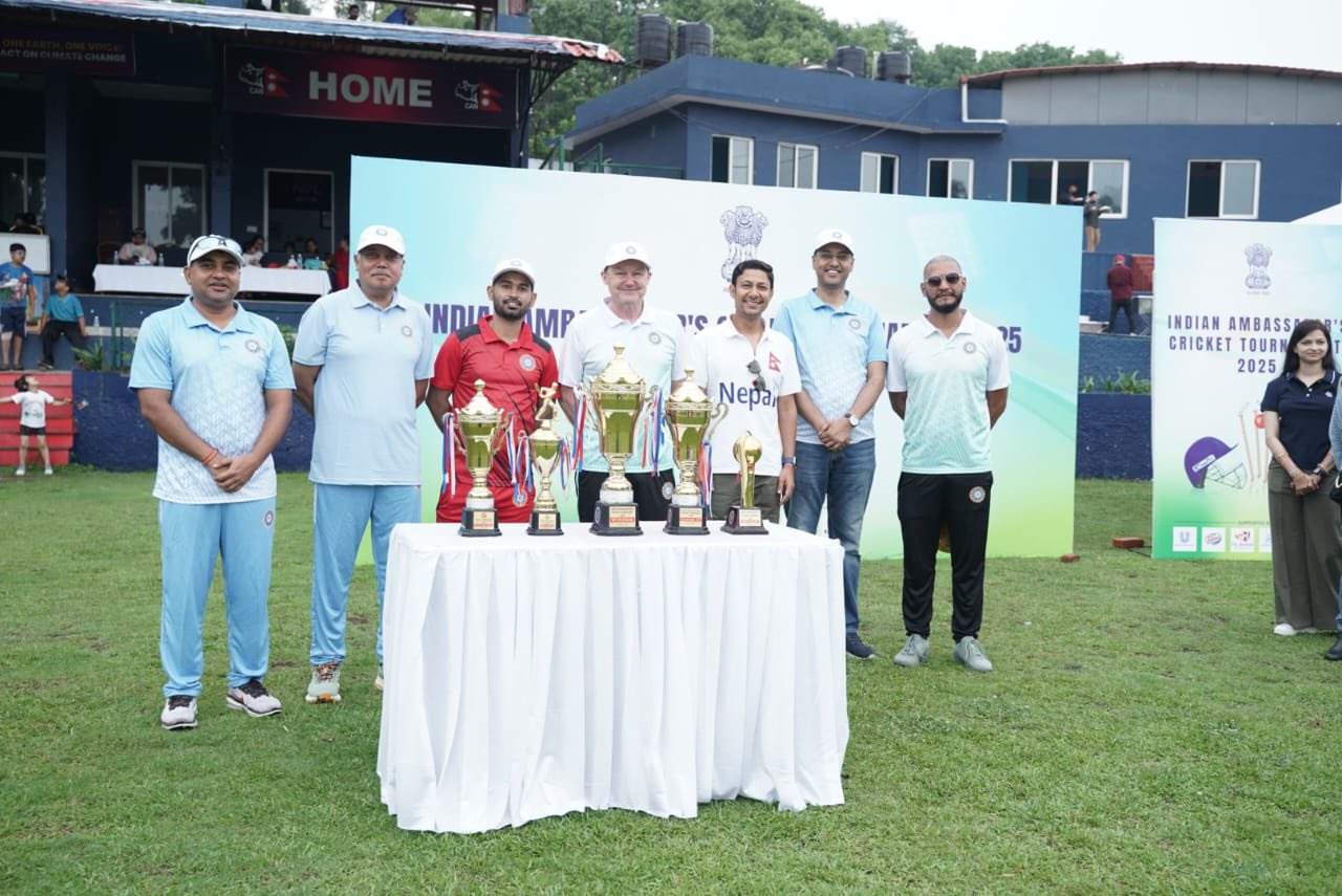 Cricket, Culture, and Diplomacy: UK Ambassador Rob Fenn Takes the Pitch in Kathmandu