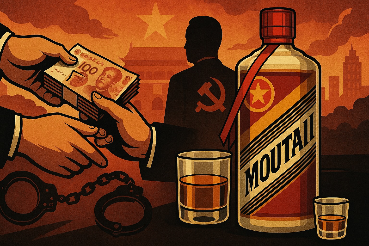 Moutai Scandal Exposes China's Elite: Corruption & Power in Every Sip