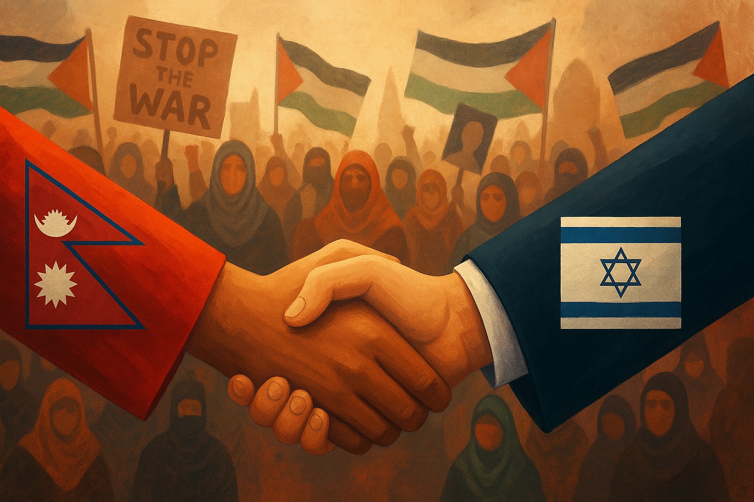 Rising Extremism in Kathmandu? Protest Against Israel Raises Alarms Over Radical Influence in Nepal