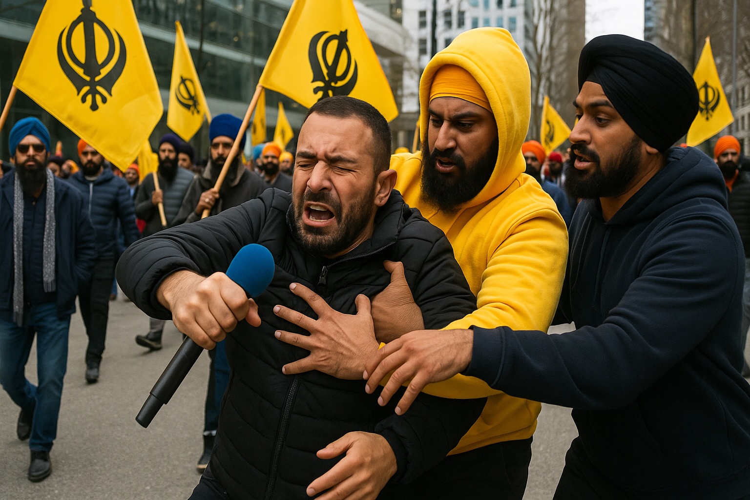 Khalistan Rally Turns Violent: Has Canada Become a Safe Haven for Extremism?