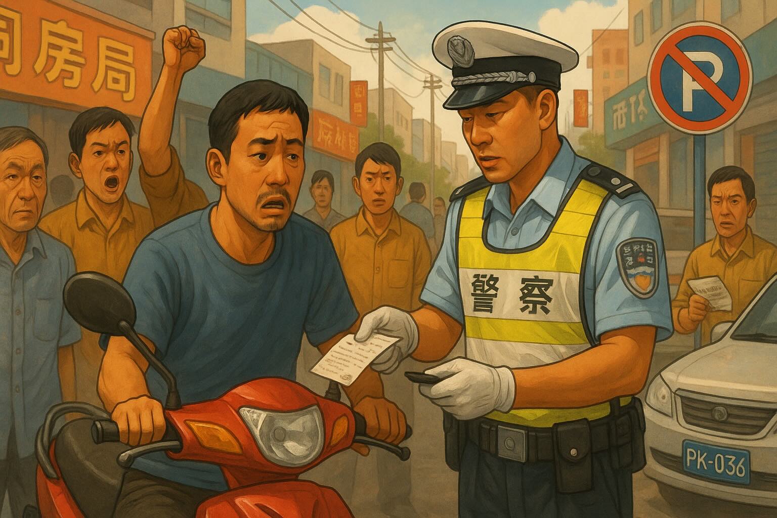 China’s slowing economy fuels surge in ‘fine-based law enforcement’, sparking public backlash