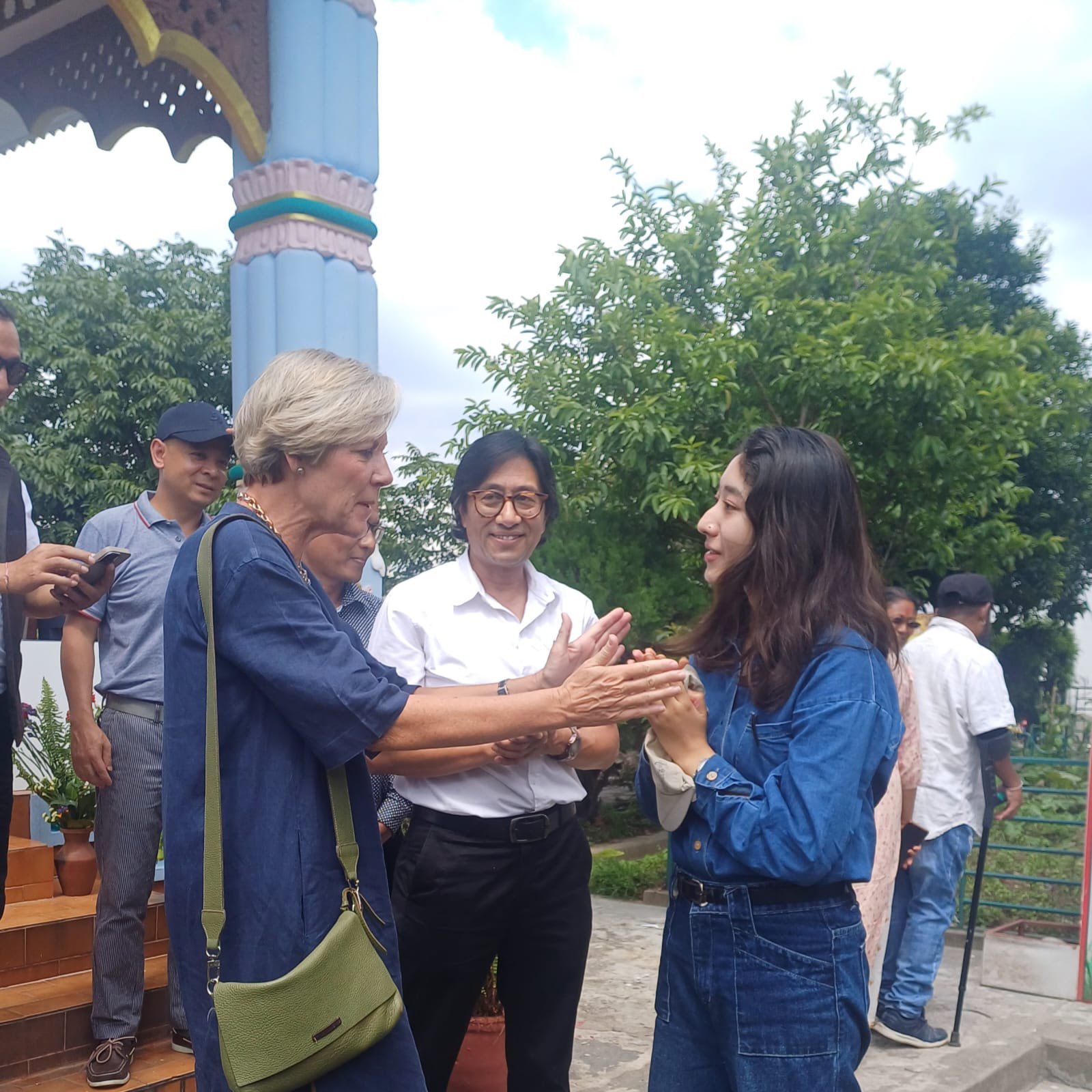 EU Ambassador Celebrates Guru Purnima with Nepal’s Young Artists at Aksheswar College