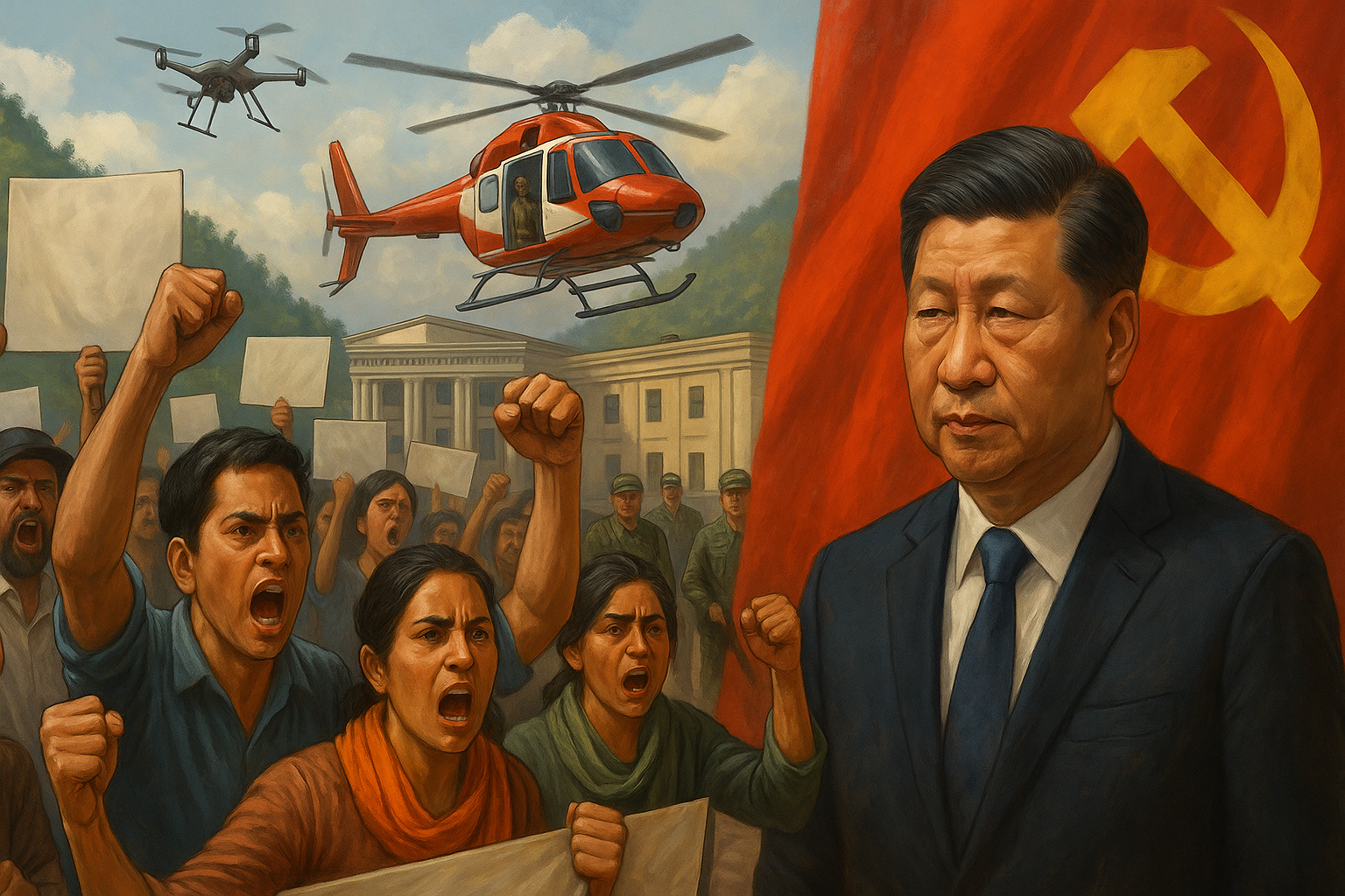 Outrage as China Detains Nepal’s Rescue Helicopter During Deadly Emergency