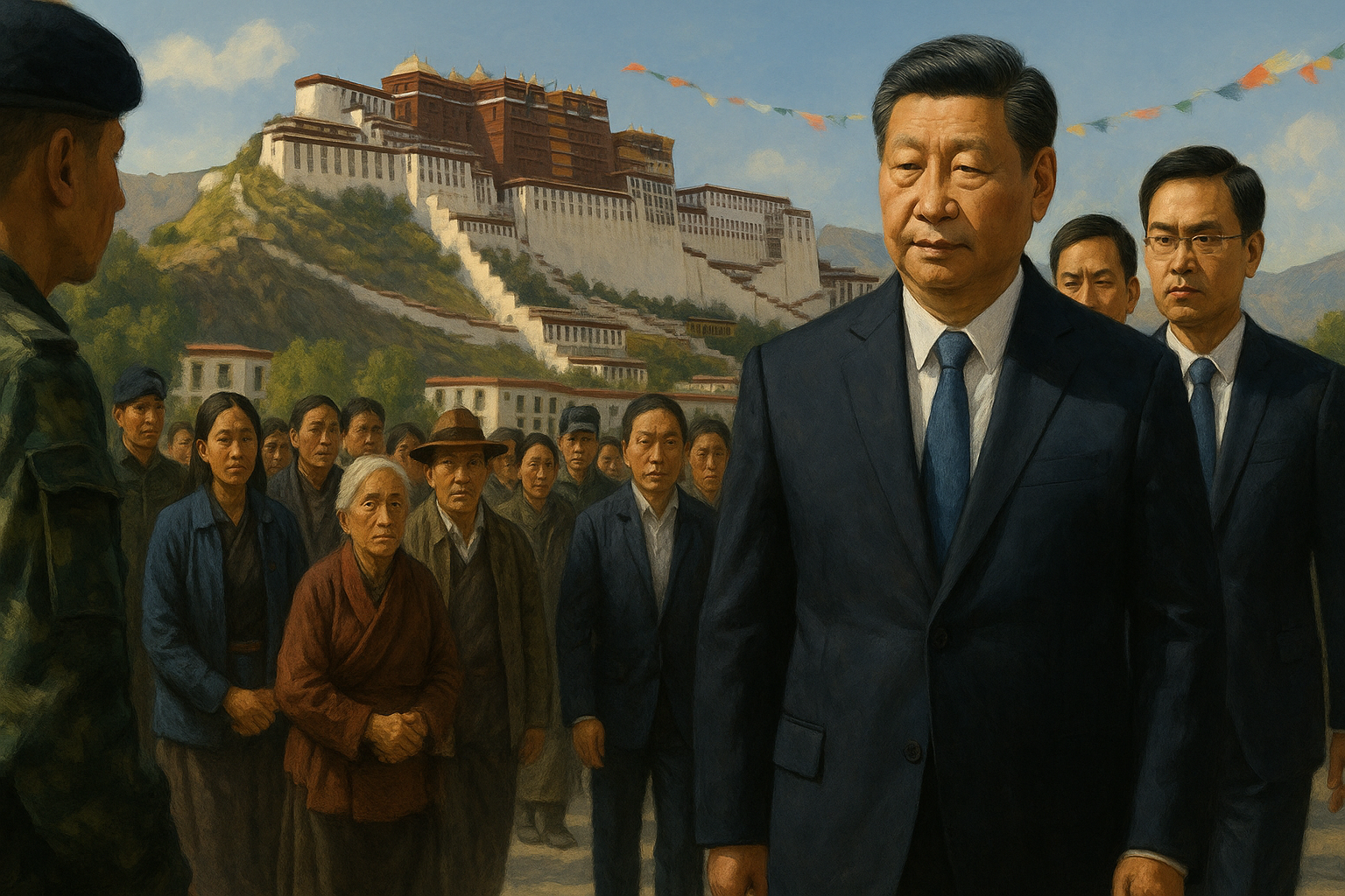 Beijing struggles to showcase stability and harmony in Tibet during Xi’s visit; Criticised