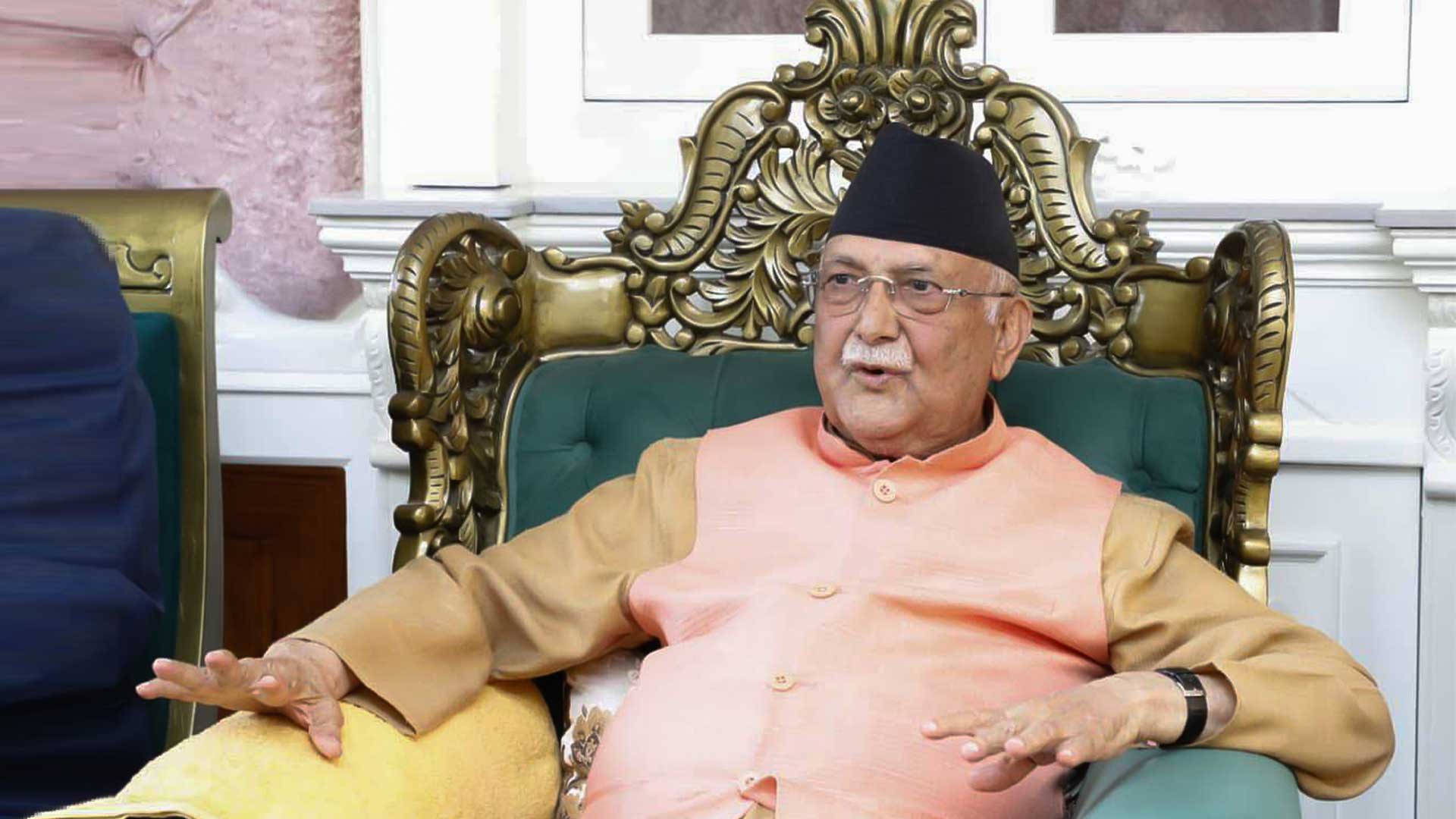 Oli’s Royal Posture in First Post-Gen Z Protest Meeting Sparks Public Outrage