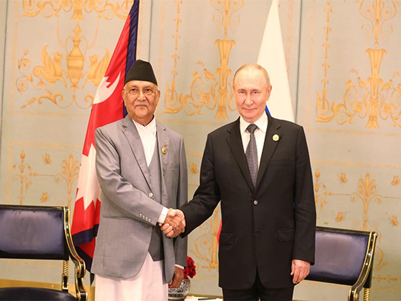 Nepal PM Raises Mercenary Issue With Putin, But Talks Yield No Progress