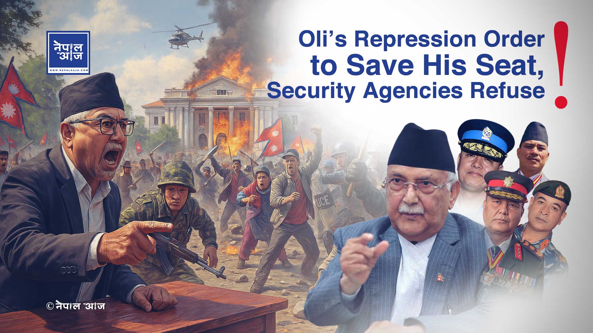 Oli Ordered a Bloody Crackdown—Nepal’s Security Chiefs Said No