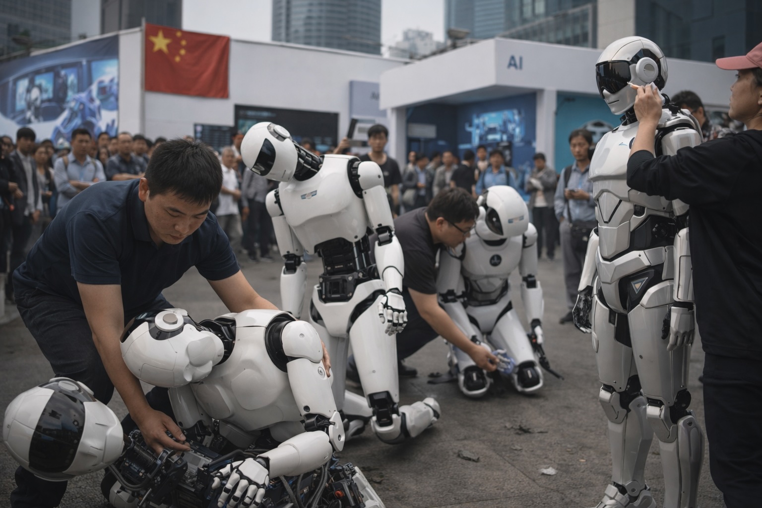 China’s Tech Supremacy Claims Crumble on World Stage