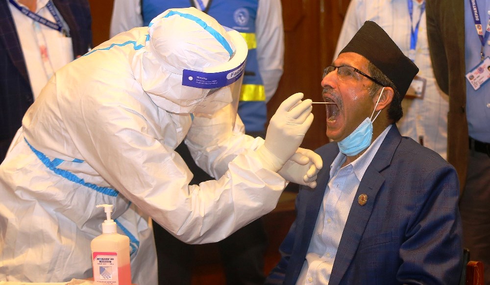 संघीय संसदमा ४४१ जनाको स्वाब संकलन, रिपोर्ट शुक्रबार आउने