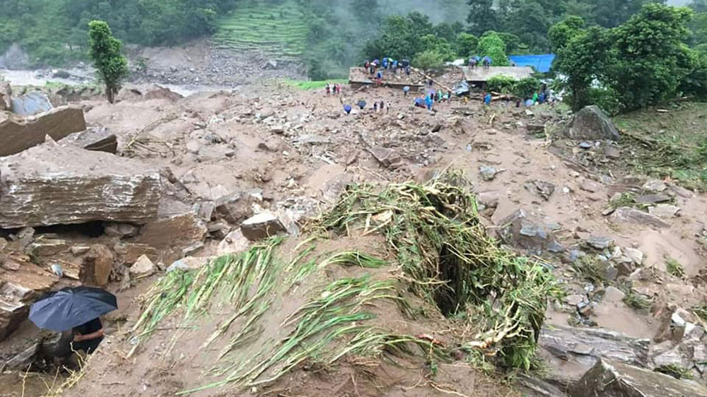 सिन्धुपाल्चोकमा मात्रै पहिरोबाट ७४ को मृत्यु, ४१ अझै बेपत्ता