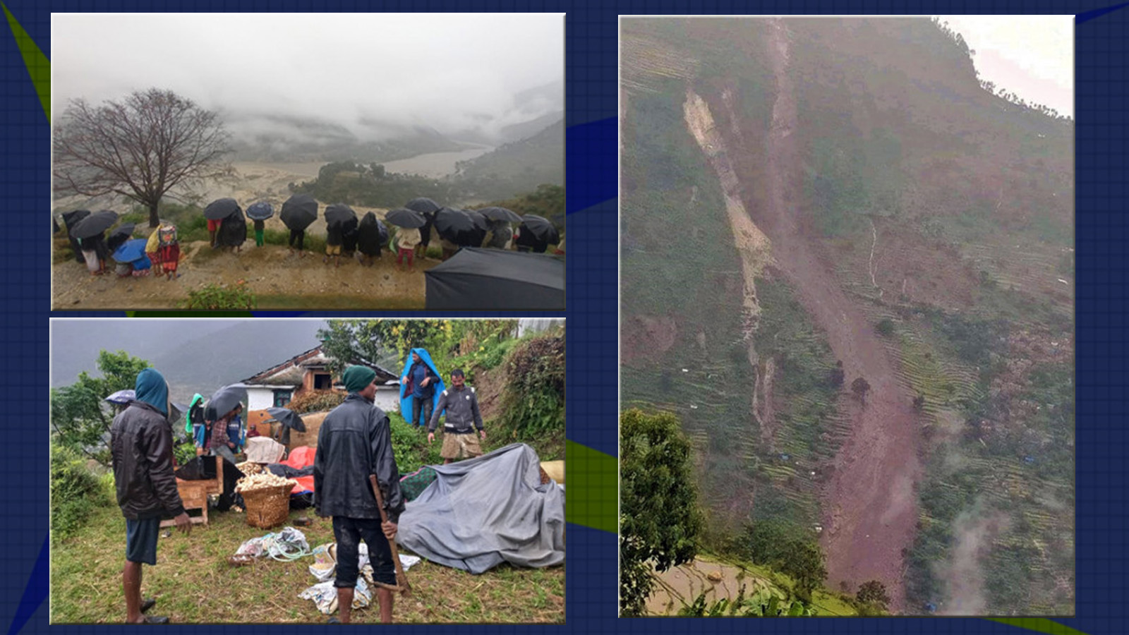 वझाङमा पहिरोमा परेर एकै परिवारका १८ सहित २४ वेपत्ता