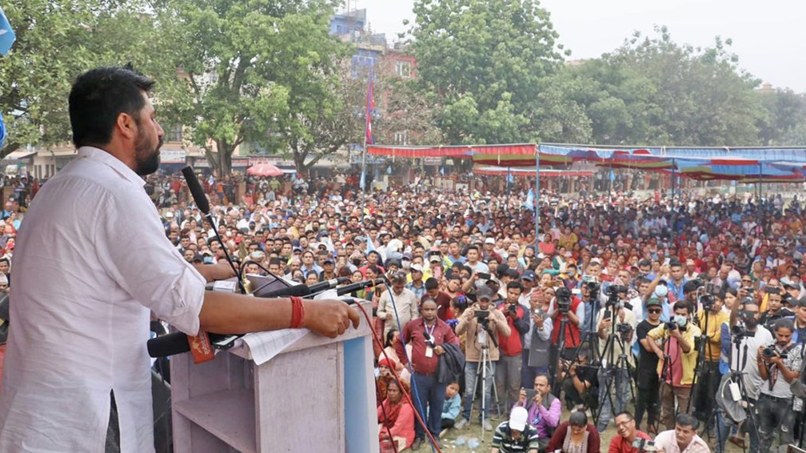 रवि लामिछानेको प्रश्नः जुनसुकै भ्रष्टाचारको छानबिन हुने विषय कसलाई बचाउन हटाईयो ?