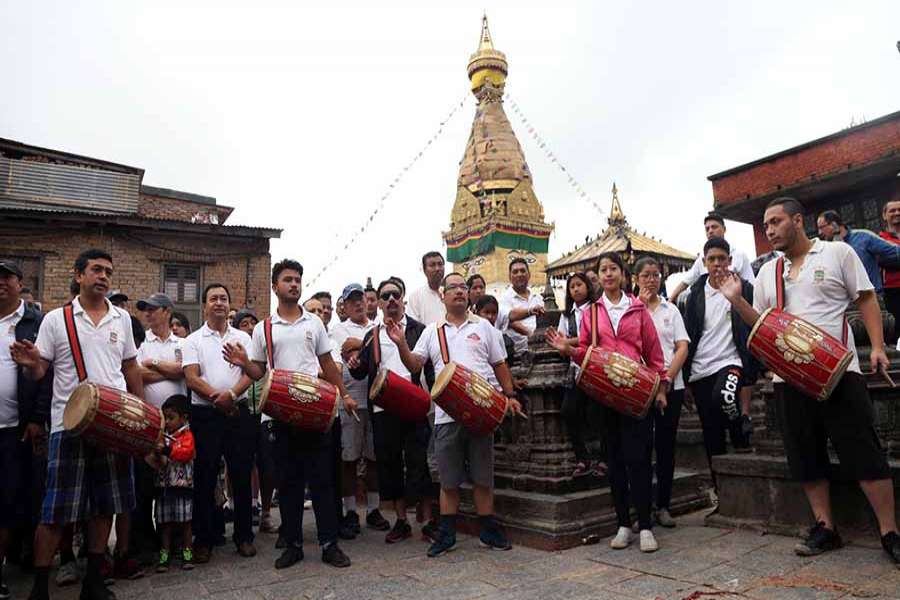 बौद्धमार्गी नेवार समुदायको गुँला पर्व सुरु