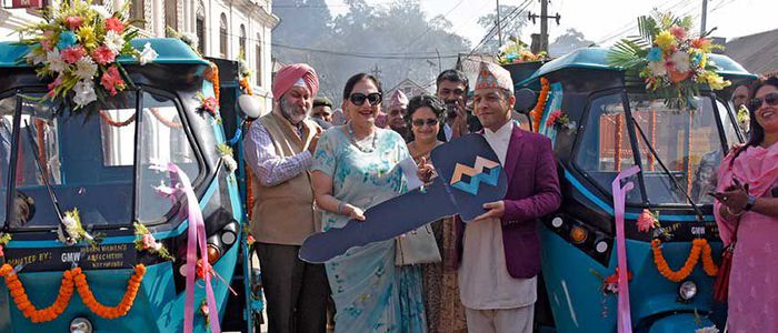 भारतीय महिला संघद्वारा पशुपतिमा दुई अटो हस्तान्तरण