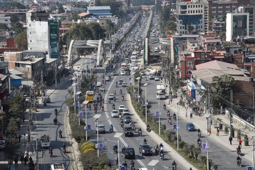 बंगलादेशका राष्ट्रपतिको स्वागतमा सिंगारियो काठमाडौं