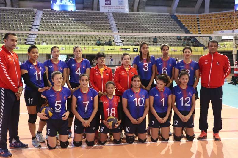 नेपाललाई महिला भलिबलमा पहिलो पटक उपाधि