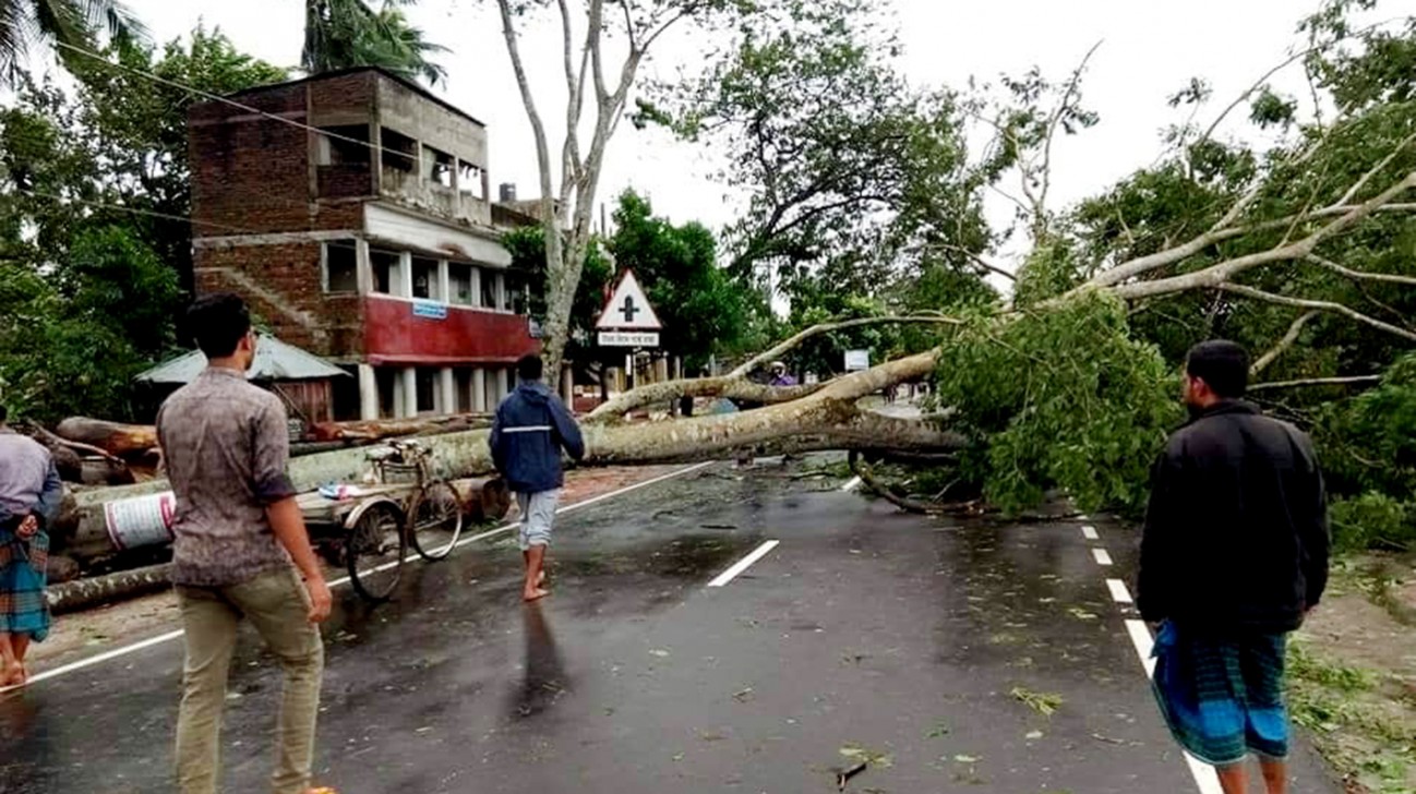 बुलबुल आँधीबाट बङ्गलादेश र भारतमा २० जनाको मृत्यु