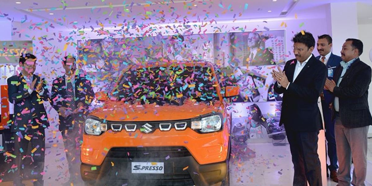 सुजुकीको ‘एस–प्रेसो’ अब नेपाली बजारमा