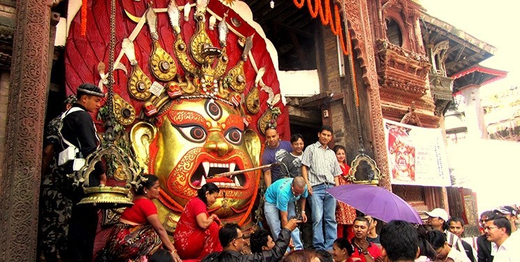 क्षमापूजा गरी इन्द्रजात्रा मनाइँदै, रथयात्रा स्थगित