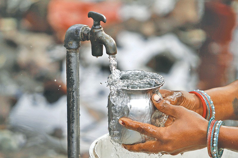 उपमहानगरवासीकै घरमा दूषित पानी