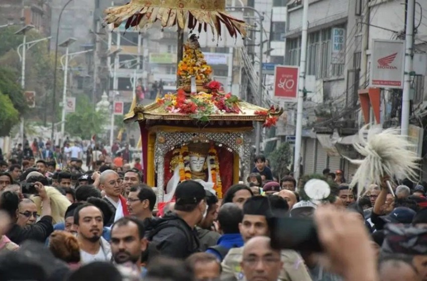 सेतो मच्छेन्द्रनाथको रथयात्रा सम्पन्न, मूर्ति आज मन्दिरमा राखिने